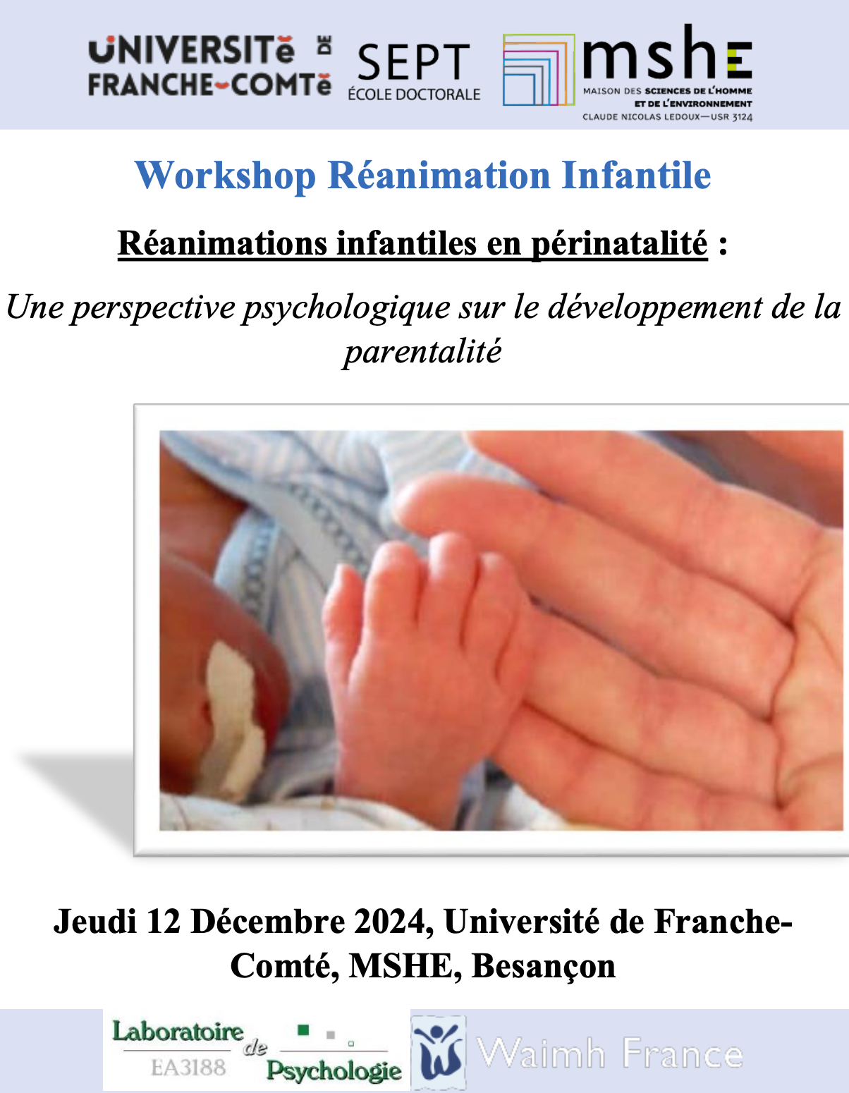 Réanimations infantiles en périnatalité